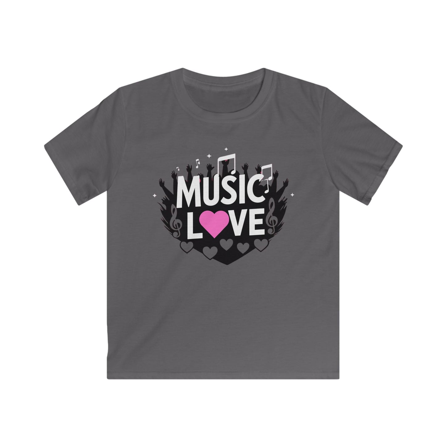 Music Love concert kids t-shirt