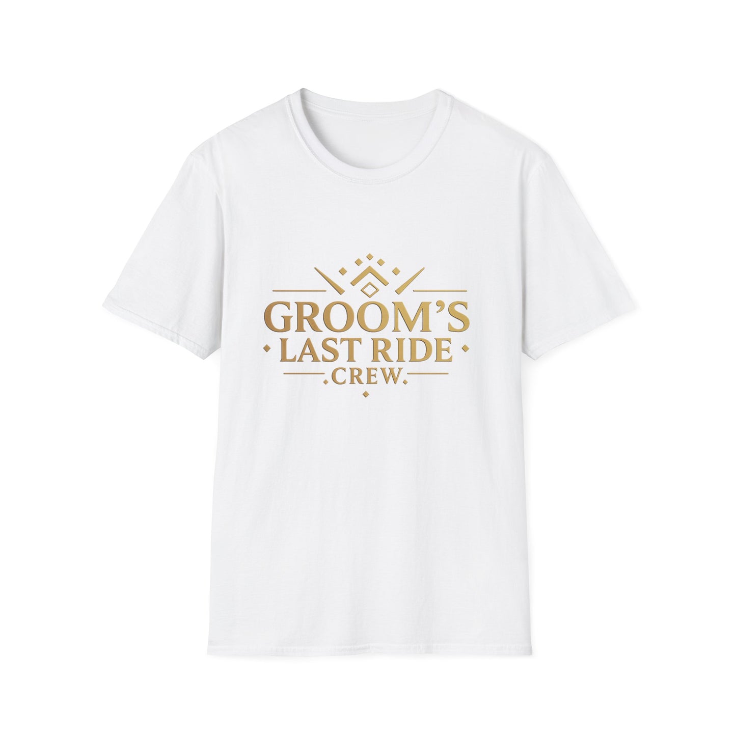 Grooms Last Ride Crew 2 - Unisex Heavy Cotton Tee