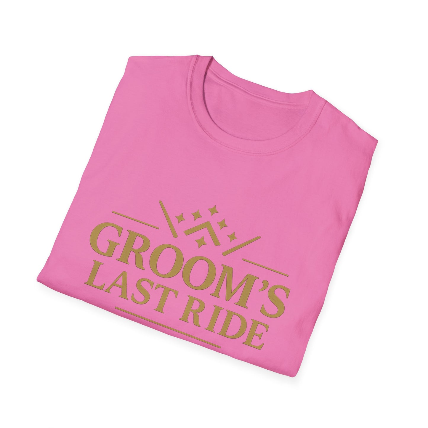 Grooms Last Ride - Unisex Heavy Cotton Tee