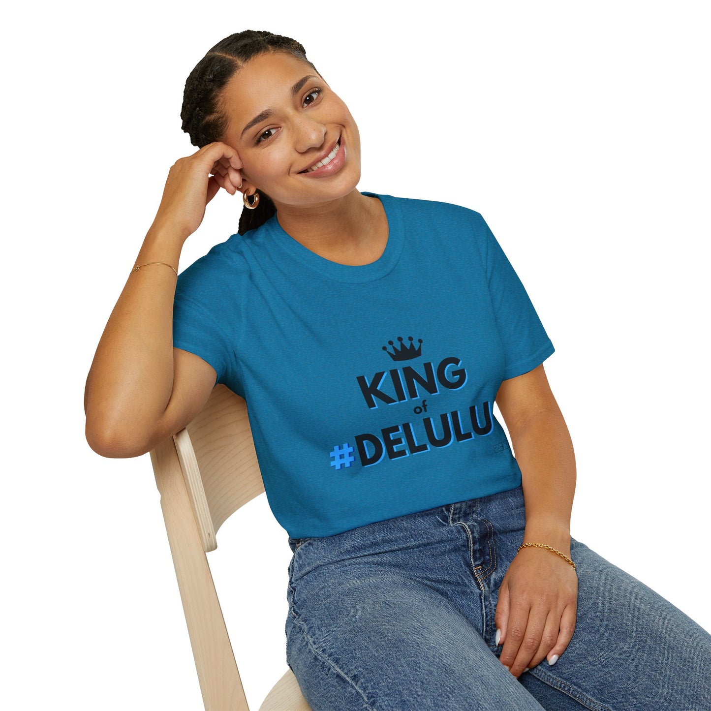 KING of DELULU - Soft style T-Shirt