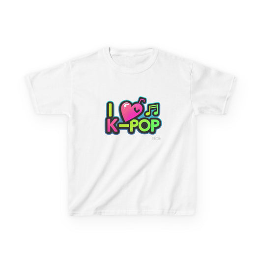 Kids K-Pop Tee, Fun T-Shirt, Music Lover Apparel, Birthday Gift, Youth Casual Wear, Trendy Kids Clothing
