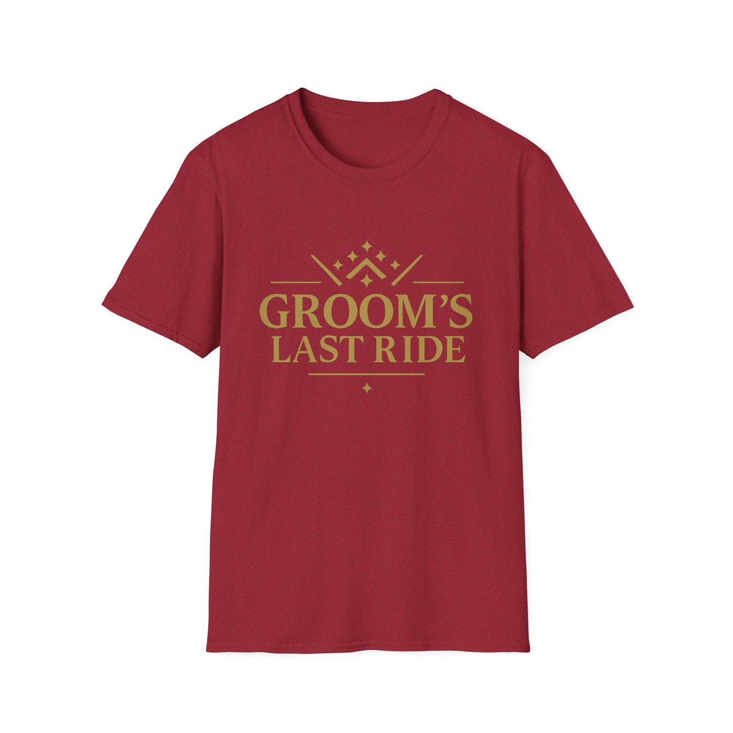 Grooms Last Ride - Unisex Heavy Cotton Tee