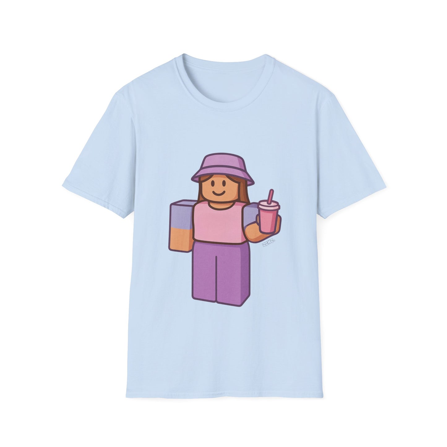 Roblox Girl - Unisex Soft style T-Shirt