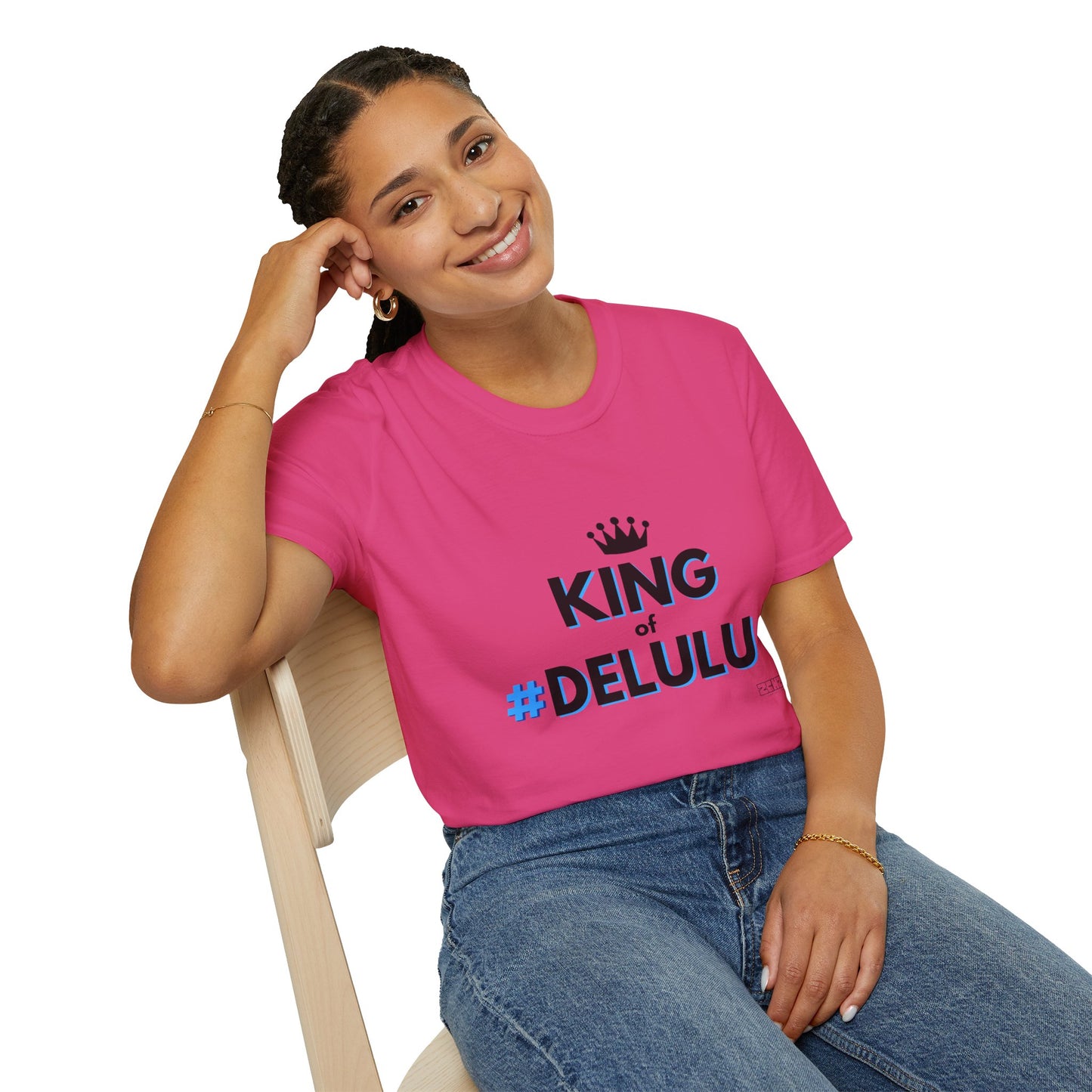 KING of DELULU - Soft style T-Shirt