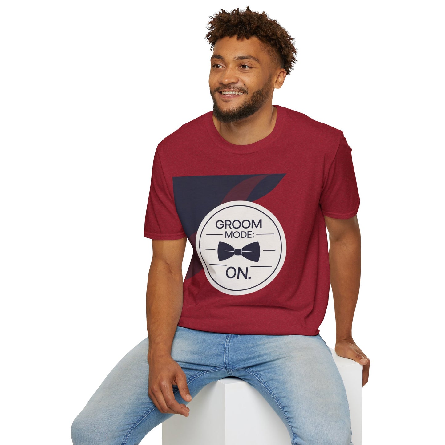 Groom Mode ON 2 - Unisex Heavy Cotton Tee