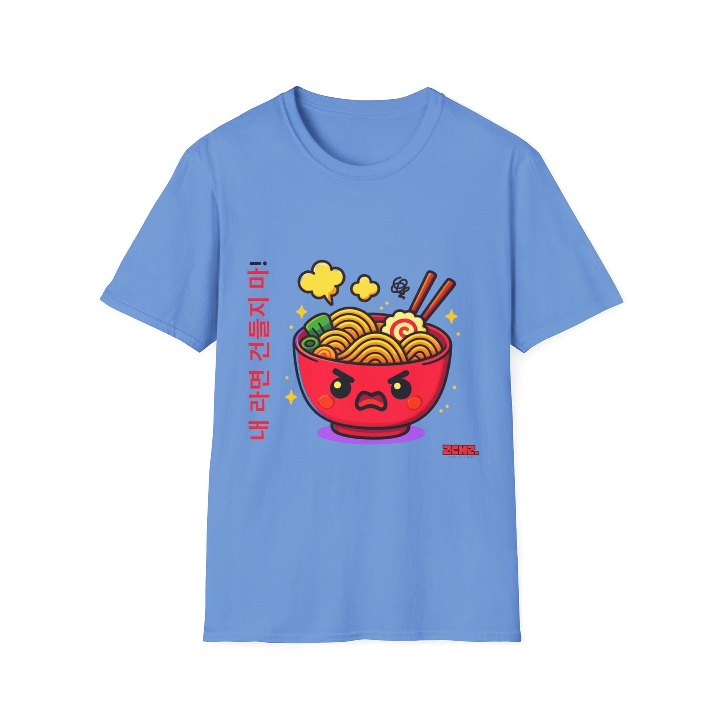 Angry K-pop Ramen - Soft style T-Shirt