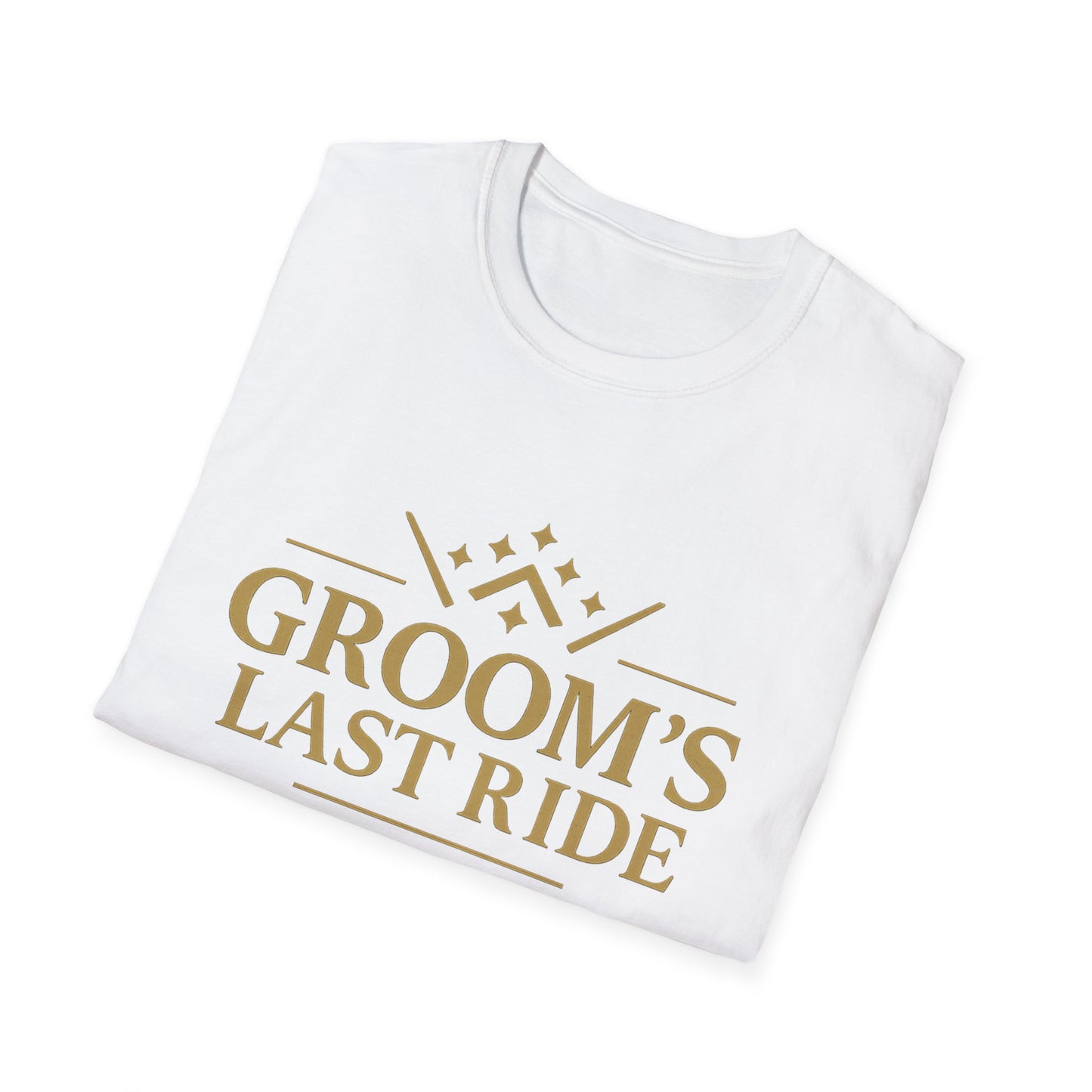 Grooms Last Ride - Unisex Heavy Cotton Tee