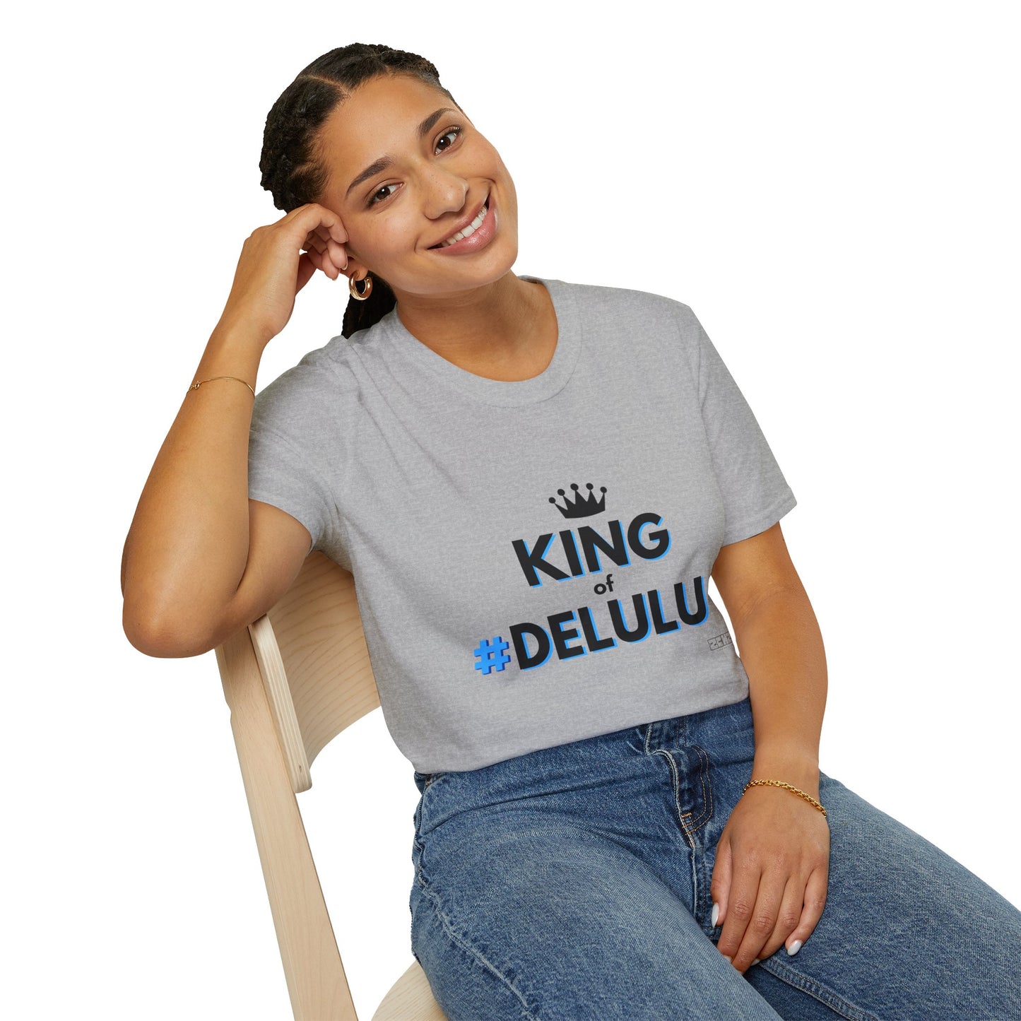KING of DELULU - Soft style T-Shirt