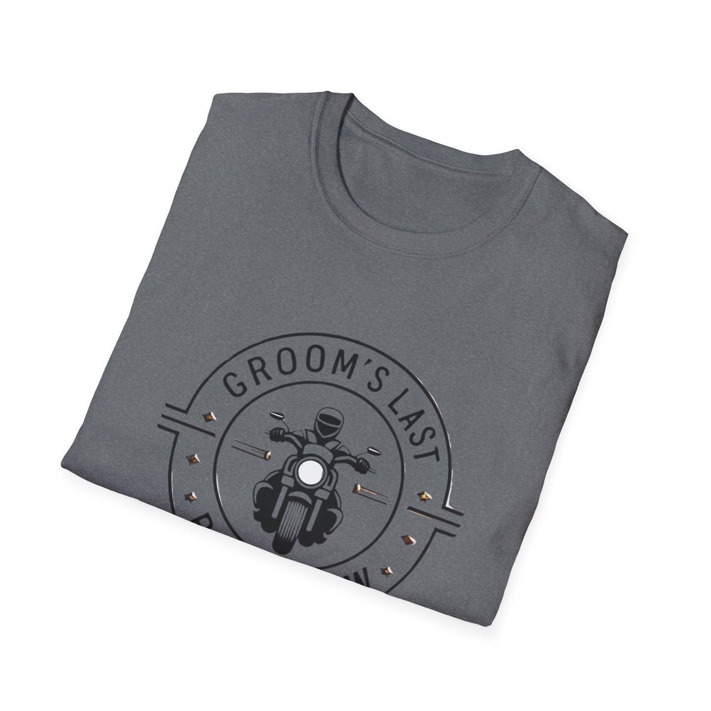 Groom's Last Ride T-Shirt | Bachelor Party Apparel, Unisex Casual Wear, Fun Wedding Outfit, Ride Crew Shirt