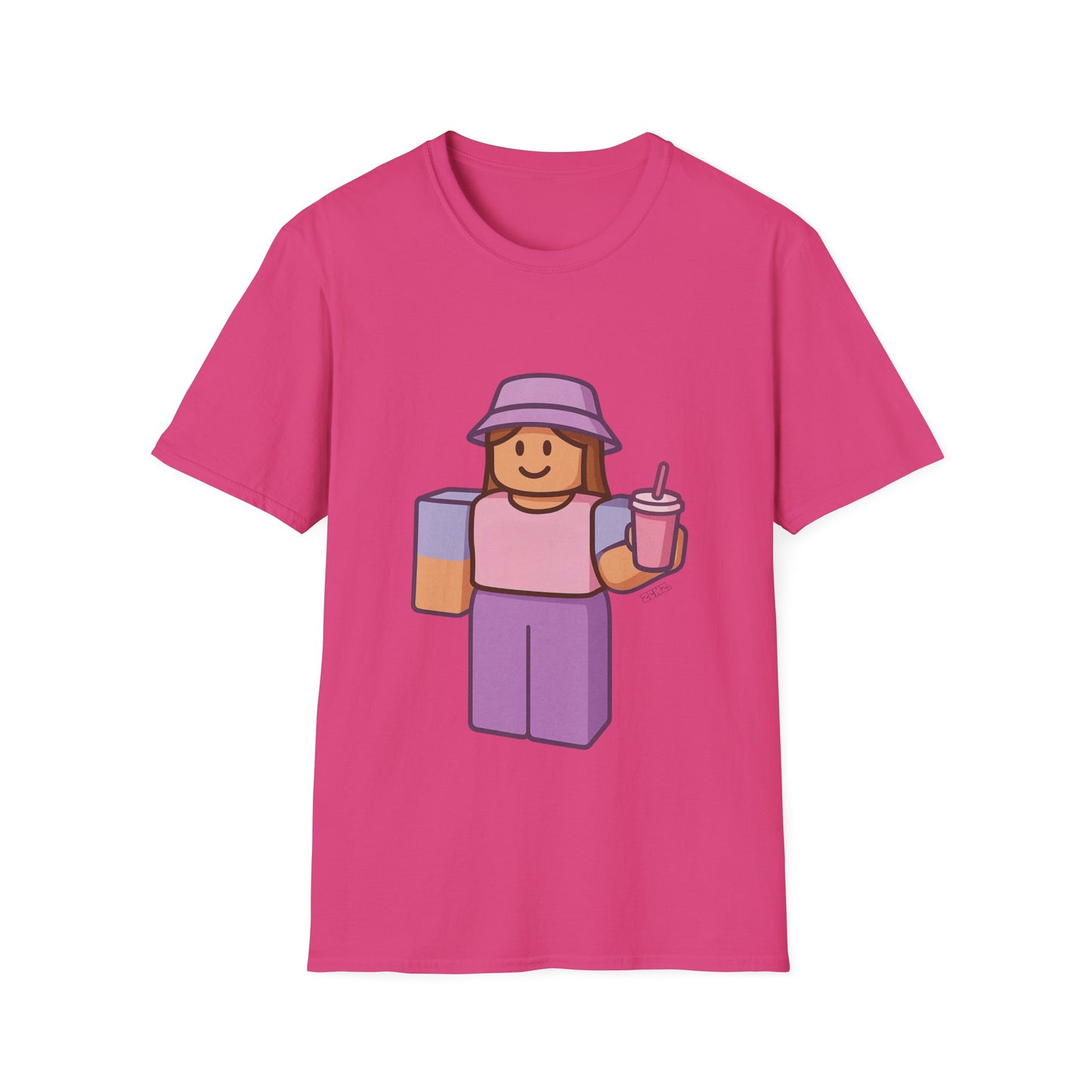 Roblox Girl - Unisex Soft style T-Shirt