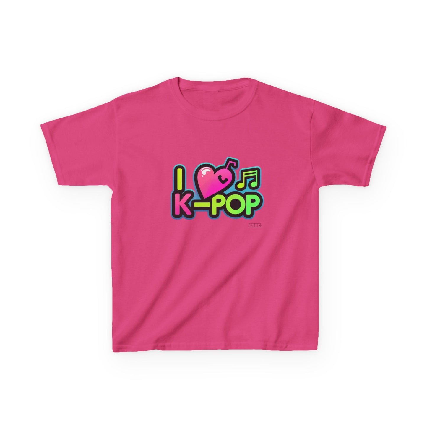 Kids K-Pop Tee, Fun T-Shirt, Music Lover Apparel, Birthday Gift, Youth Casual Wear, Trendy Kids Clothing