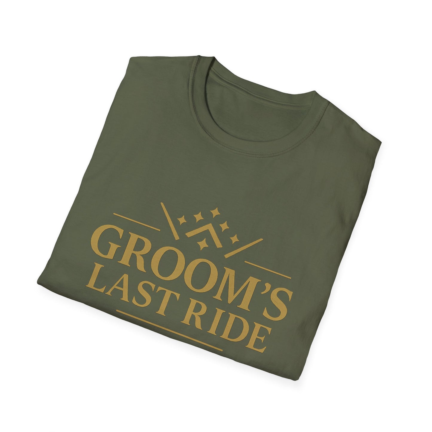 Grooms Last Ride - Unisex Heavy Cotton Tee