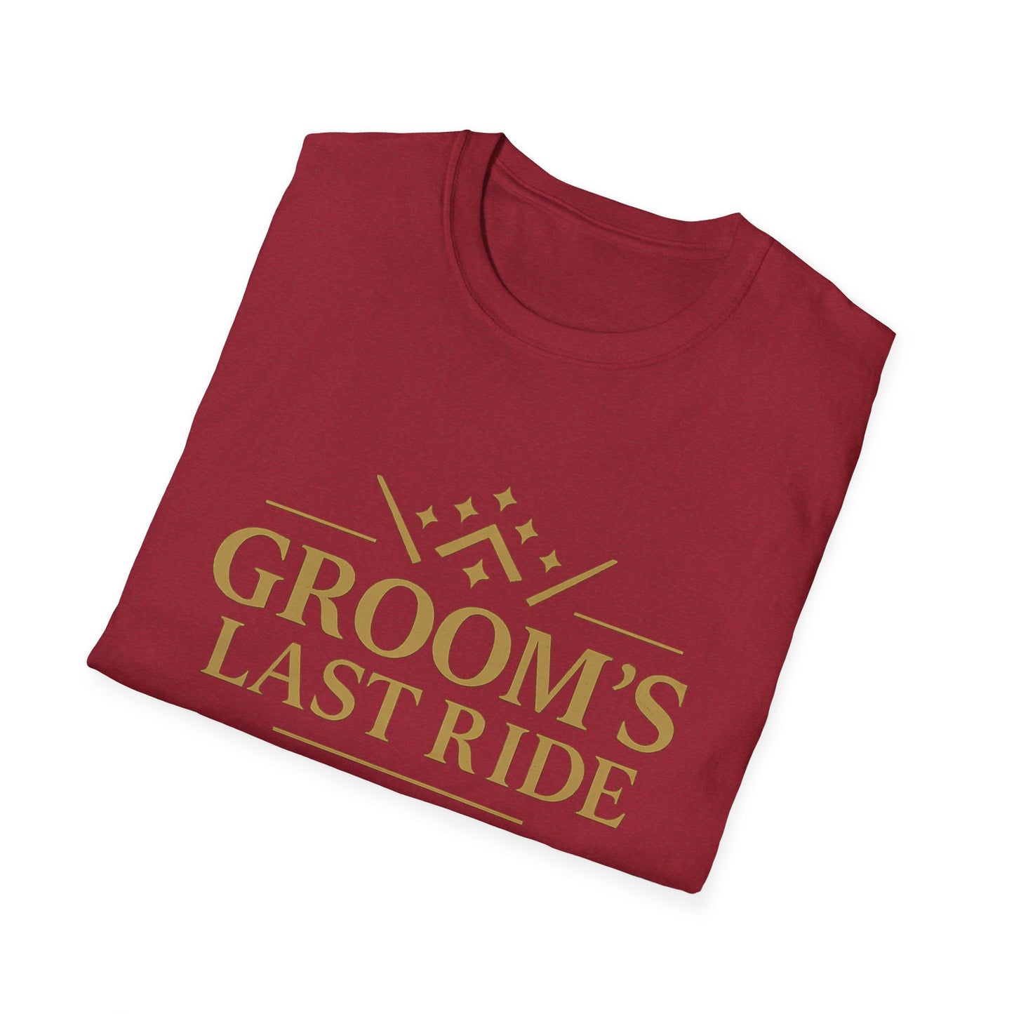 Grooms Last Ride - Unisex Heavy Cotton Tee