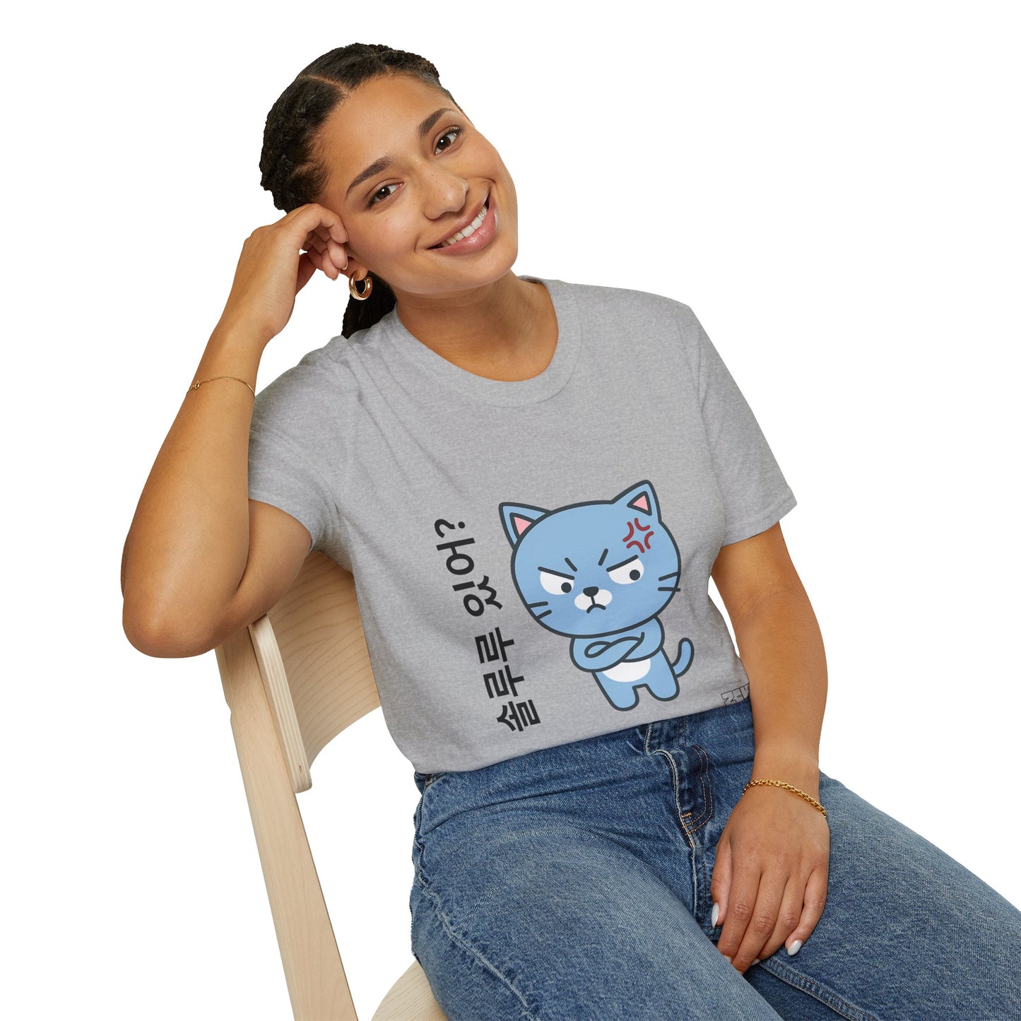 Anime Cat - Soft style T-Shirt