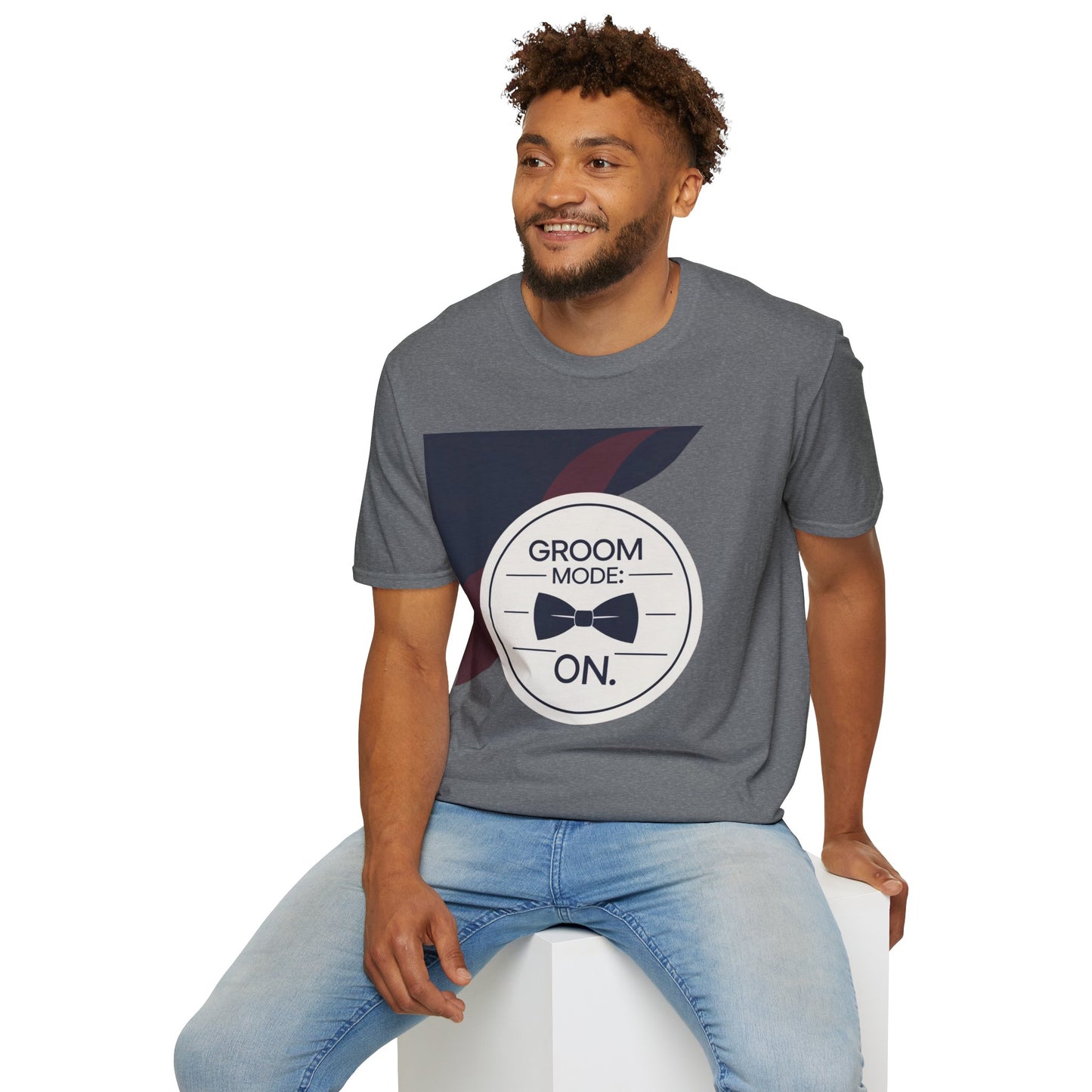Groom Mode ON 2 - Unisex Heavy Cotton Tee