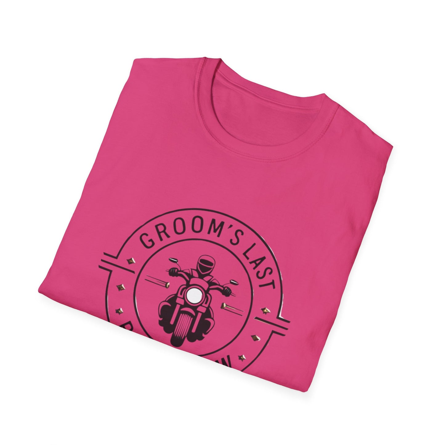 Groom's Last Ride T-Shirt | Bachelor Party Apparel, Unisex Casual Wear, Fun Wedding Outfit, Ride Crew Shirt