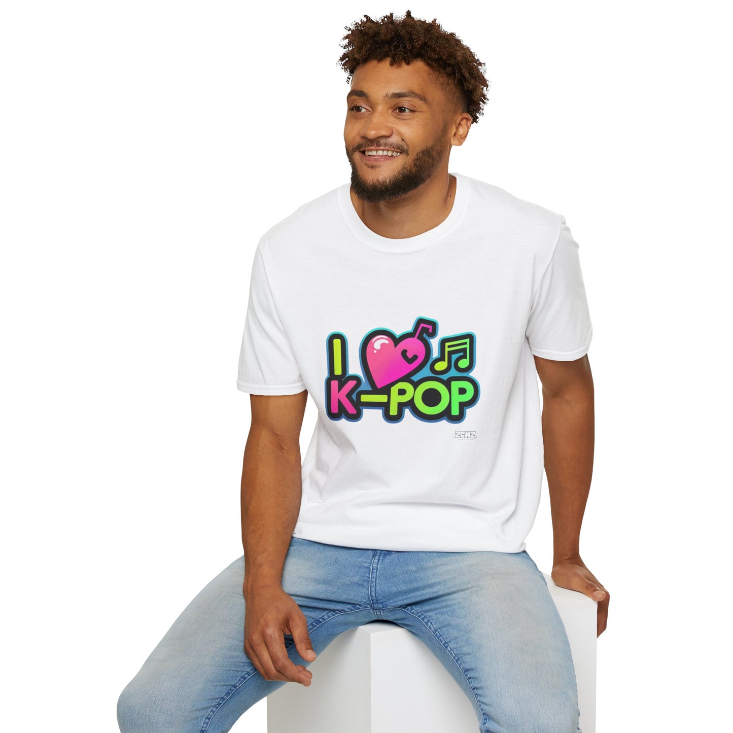 I Love K-Pop - Softstyle T-Shirt