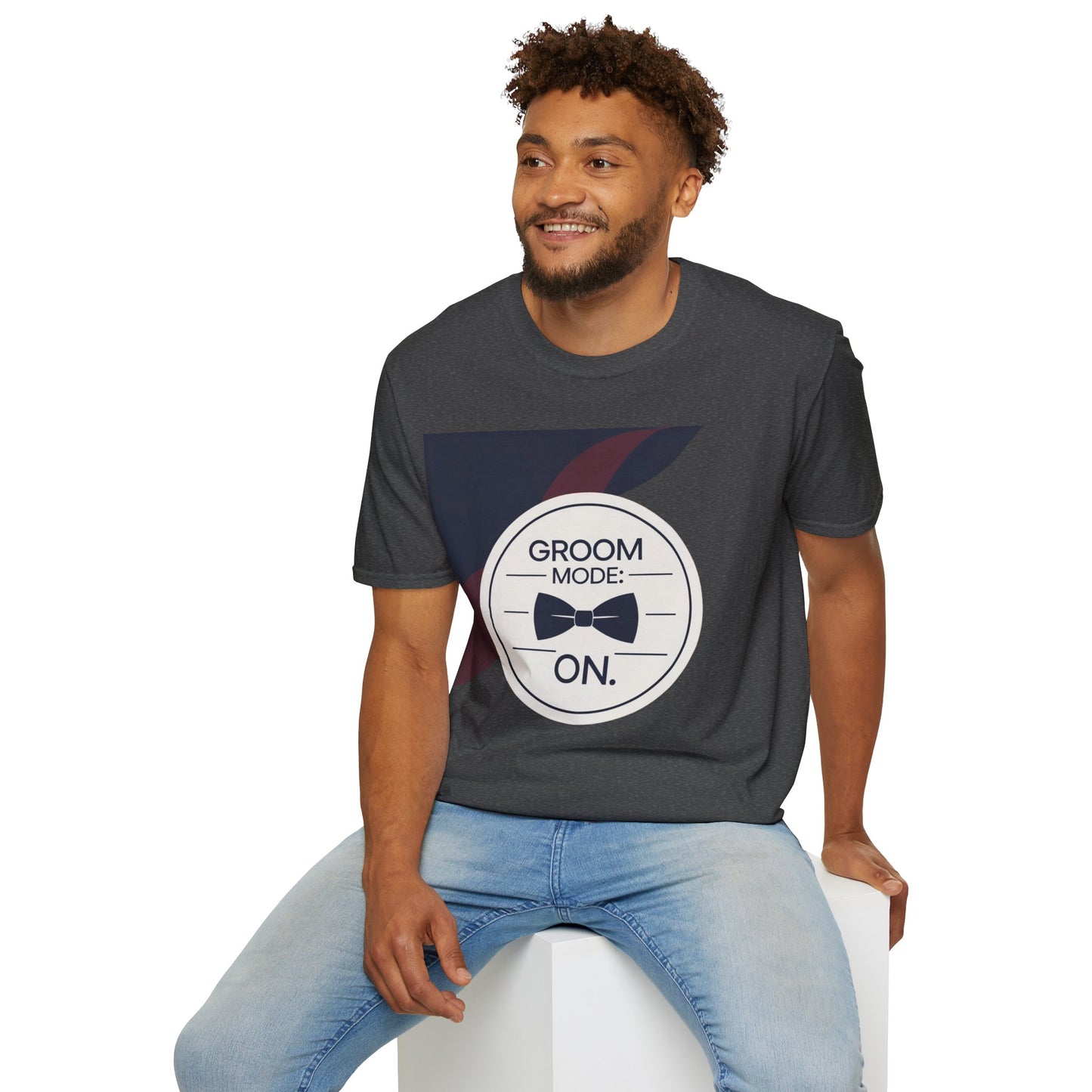 Groom Mode ON 2 - Unisex Heavy Cotton Tee