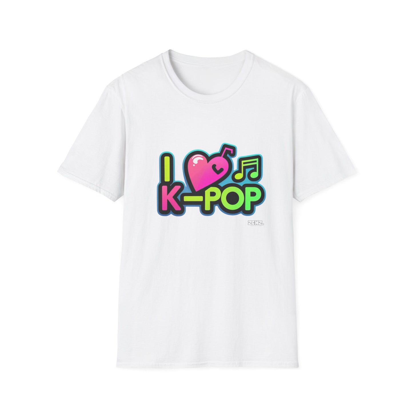 I Love K-Pop - Softstyle T-Shirt