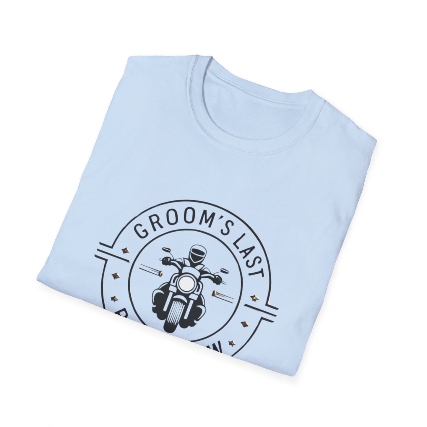 Groom's Last Ride T-Shirt | Bachelor Party Apparel, Unisex Casual Wear, Fun Wedding Outfit, Ride Crew Shirt