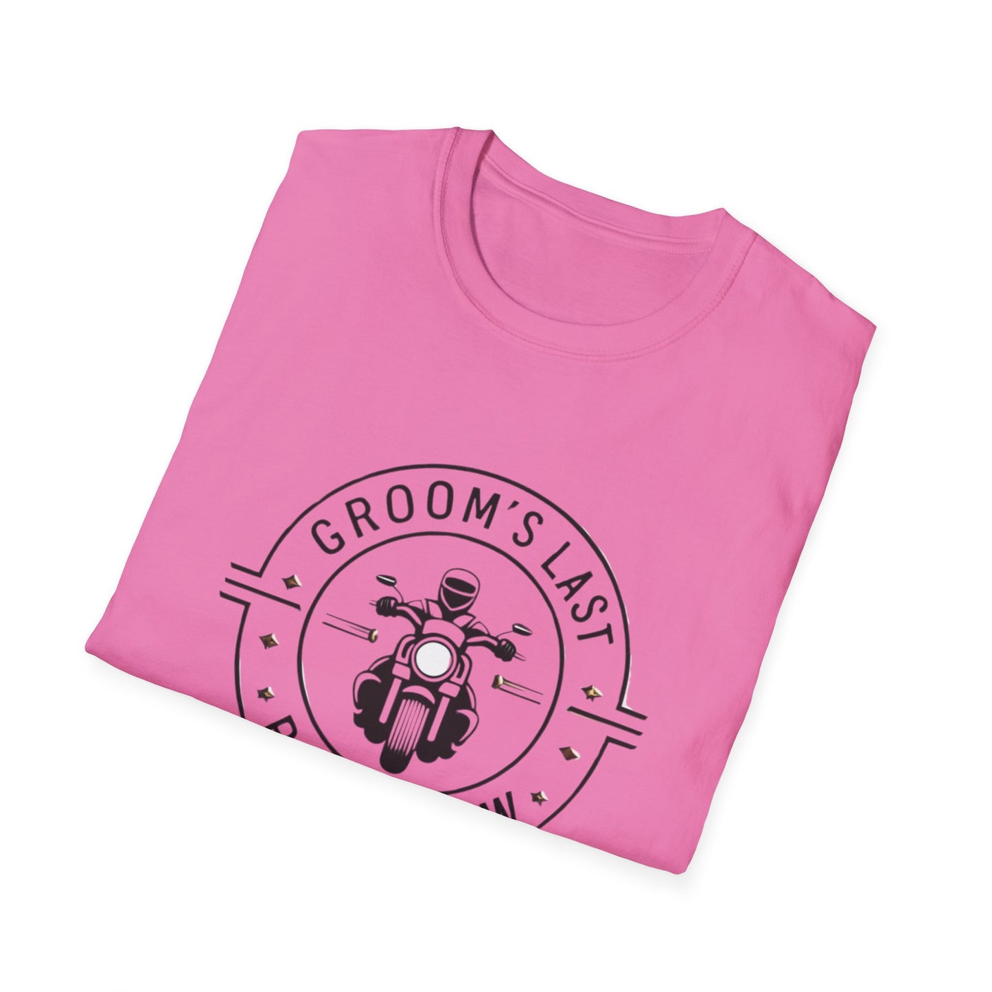 Groom's Last Ride T-Shirt | Bachelor Party Apparel, Unisex Casual Wear, Fun Wedding Outfit, Ride Crew Shirt