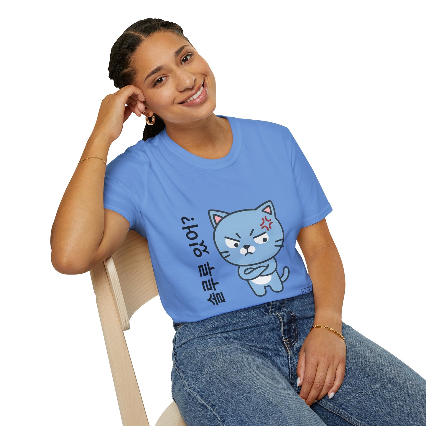 Anime Cat - Soft style T-Shirt