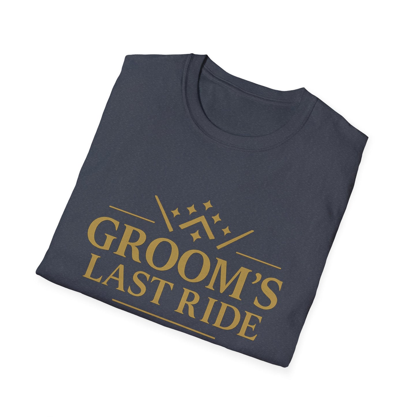 Grooms Last Ride - Unisex Heavy Cotton Tee