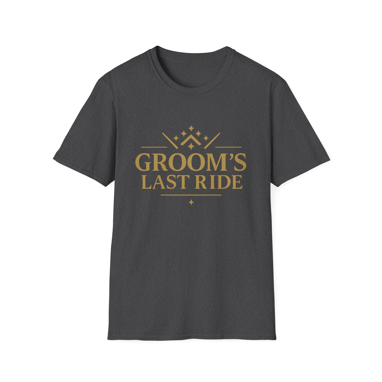 Grooms Last Ride - Unisex Heavy Cotton Tee