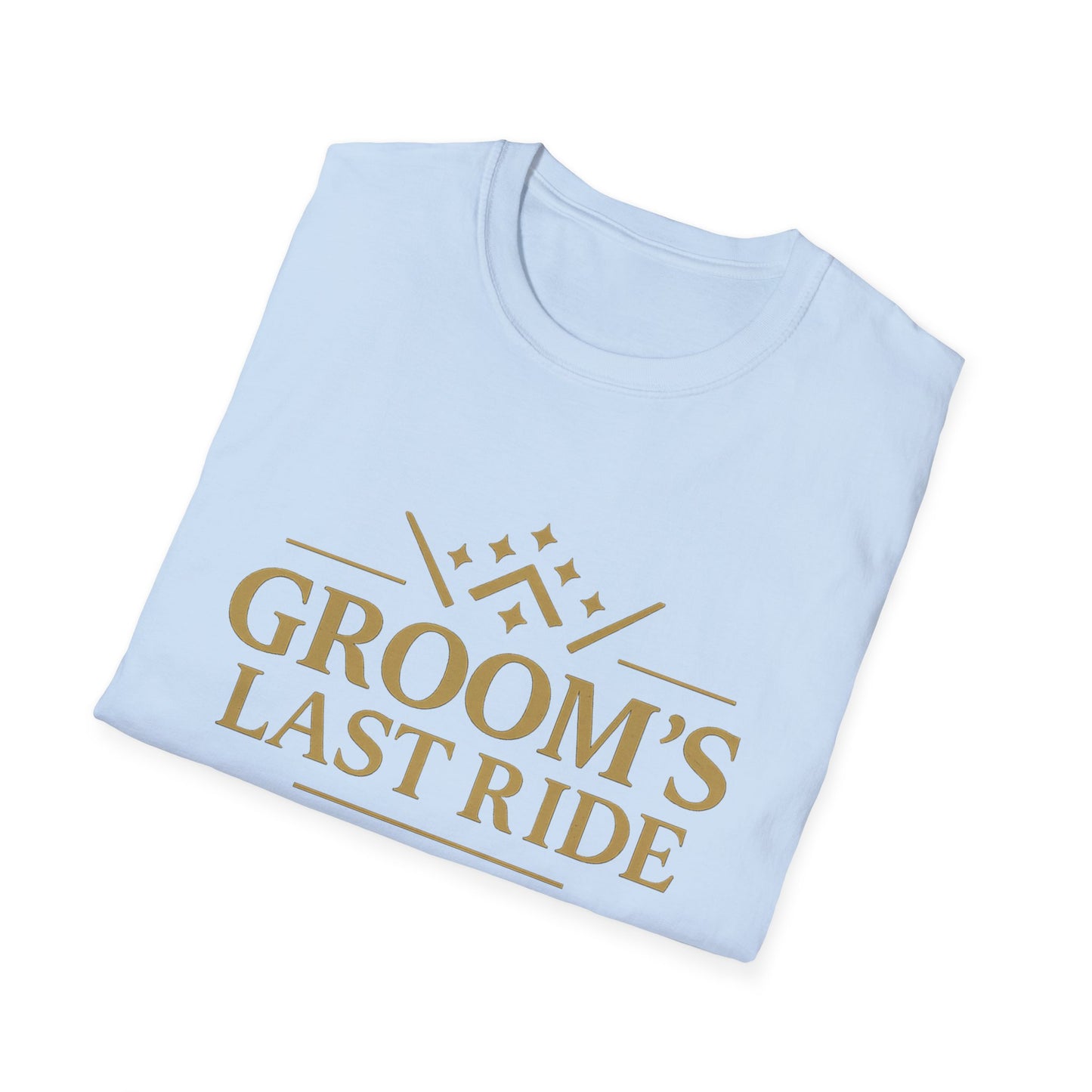 Grooms Last Ride - Unisex Heavy Cotton Tee