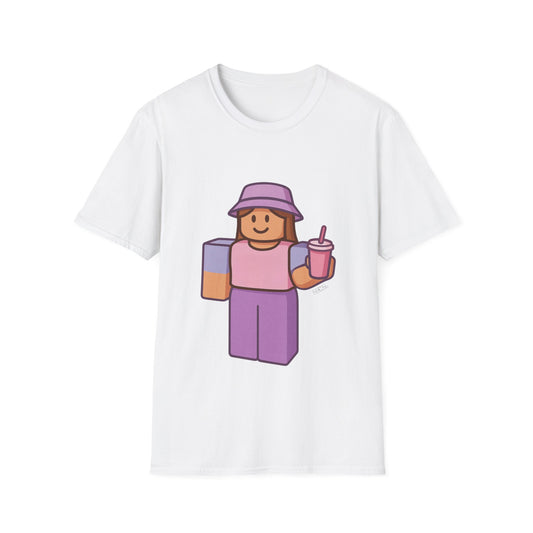 Roblox Girl - Unisex Soft style T-Shirt