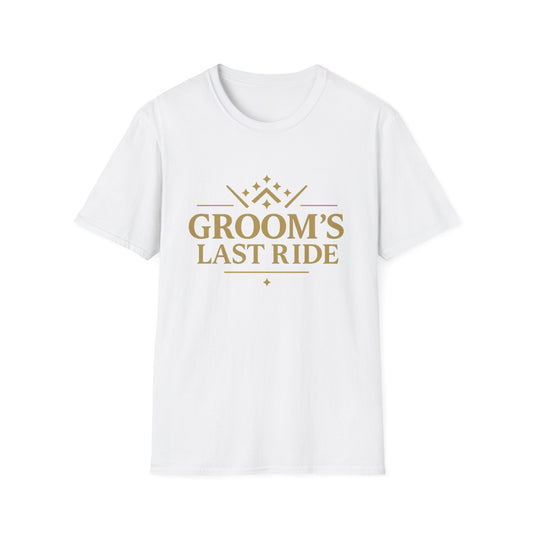 Grooms Last Ride - Unisex Heavy Cotton Tee