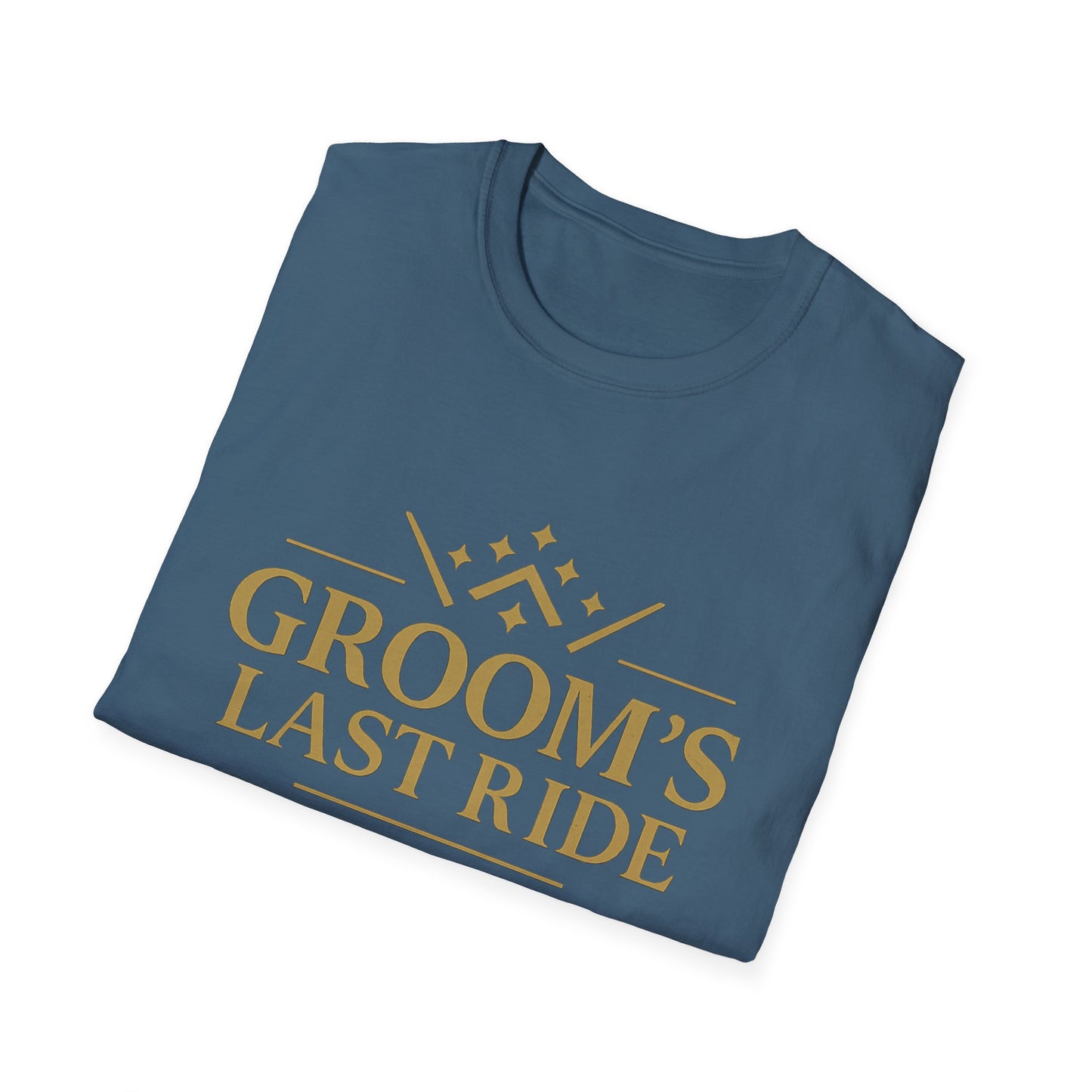 Grooms Last Ride - Unisex Heavy Cotton Tee