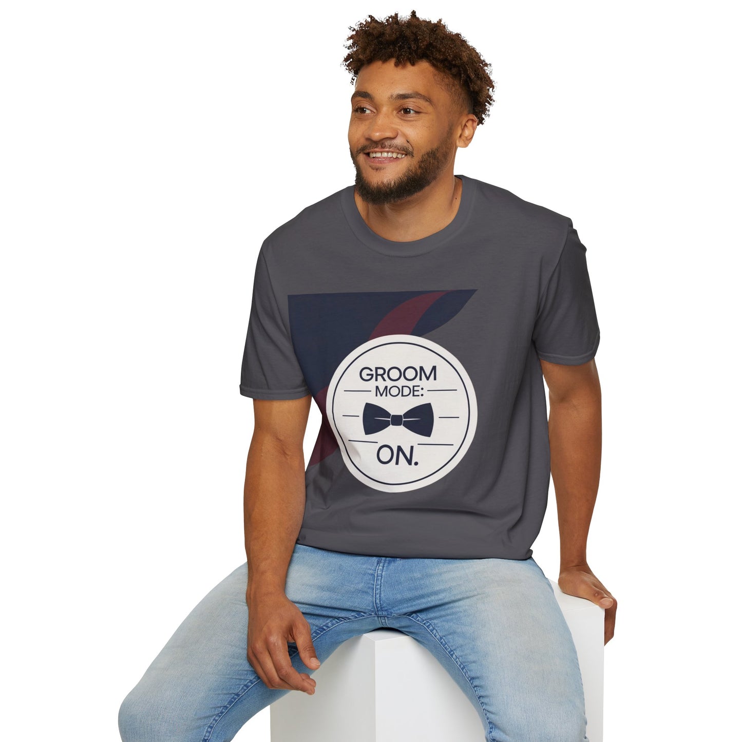 Groom Mode ON 2 - Unisex Heavy Cotton Tee
