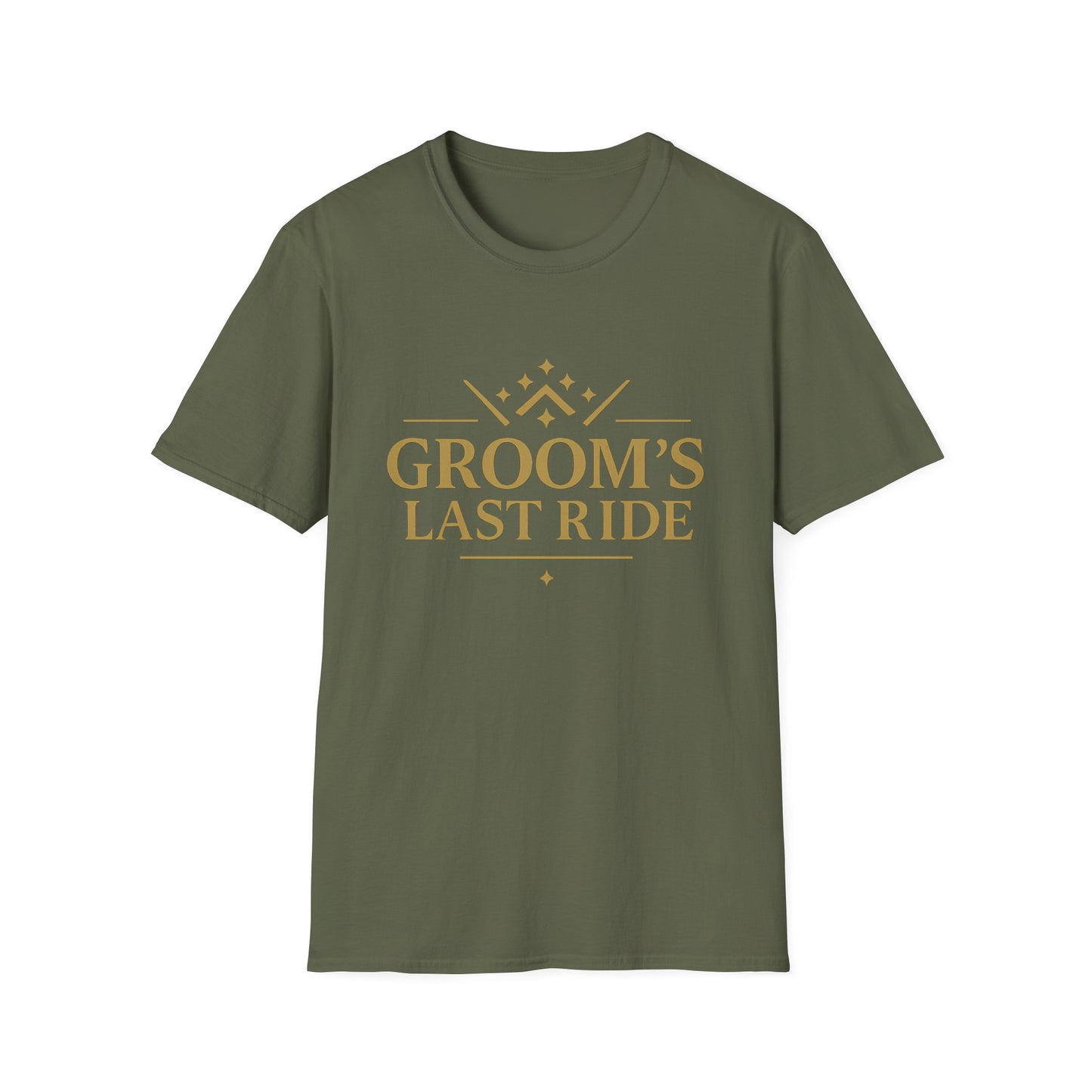 Grooms Last Ride - Unisex Heavy Cotton Tee