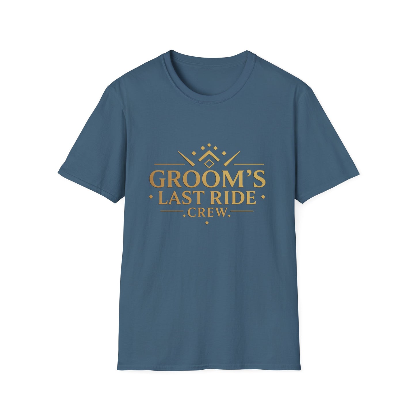 Grooms Last Ride Crew 2 - Unisex Heavy Cotton Tee