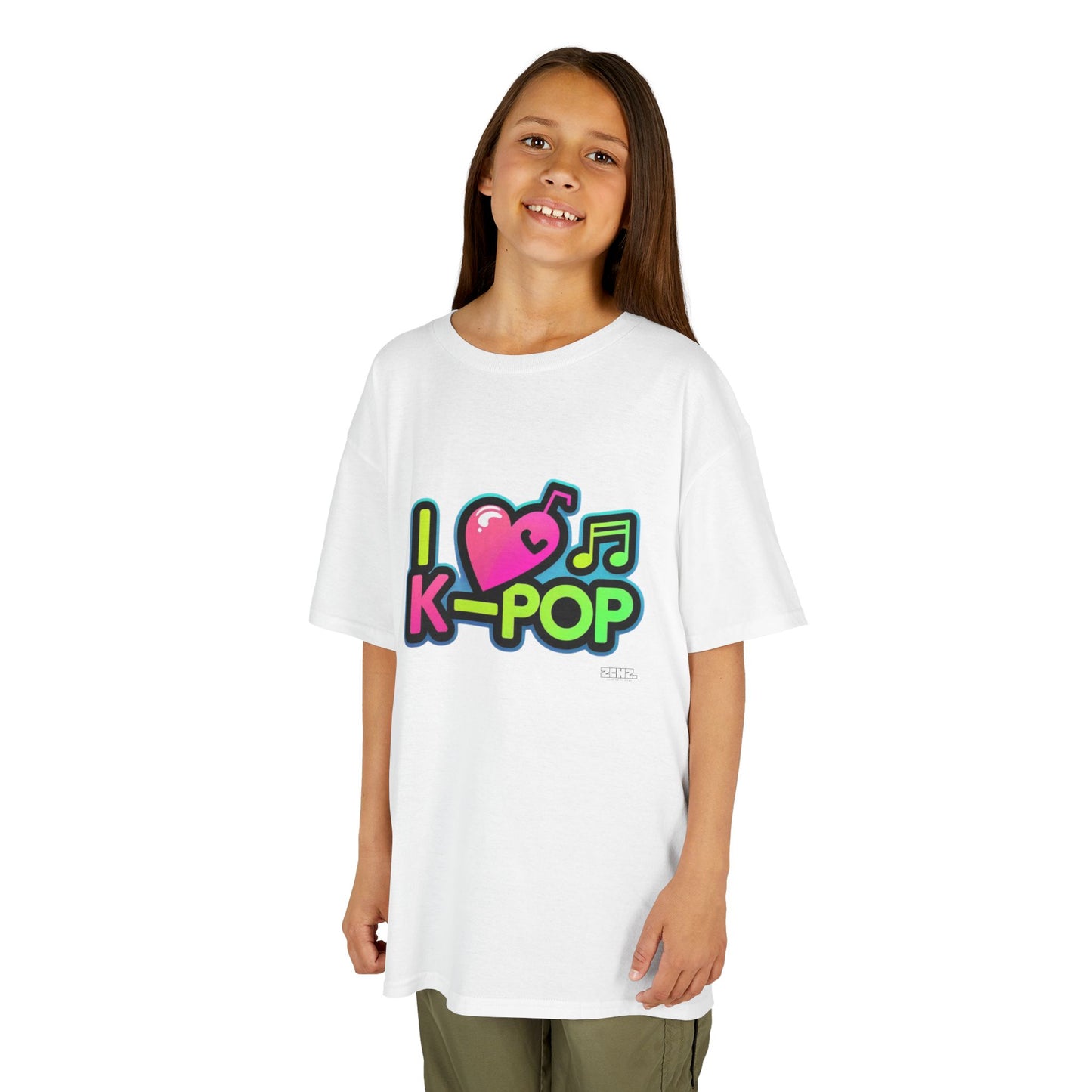 Kids K-Pop Tee, Fun T-Shirt, Music Lover Apparel, Birthday Gift, Youth Casual Wear, Trendy Kids Clothing
