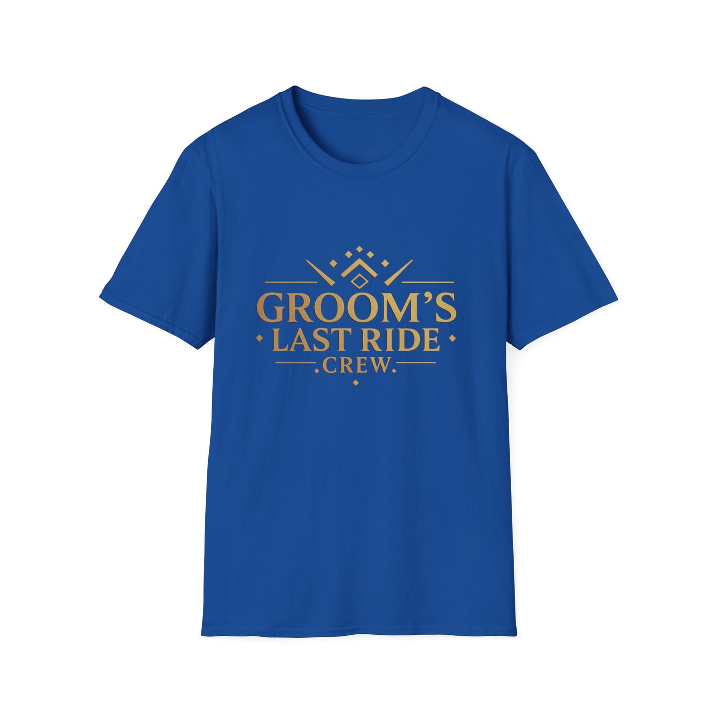 Grooms Last Ride Crew 2 - Unisex Heavy Cotton Tee