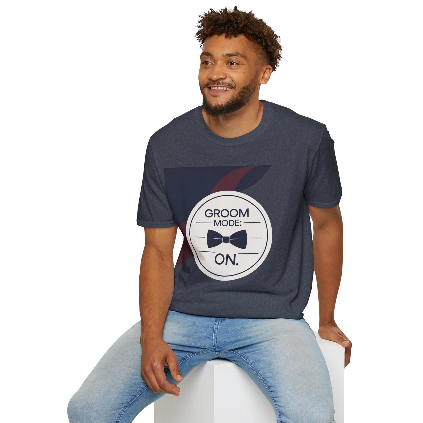 Groom Mode ON 2 - Unisex Heavy Cotton Tee