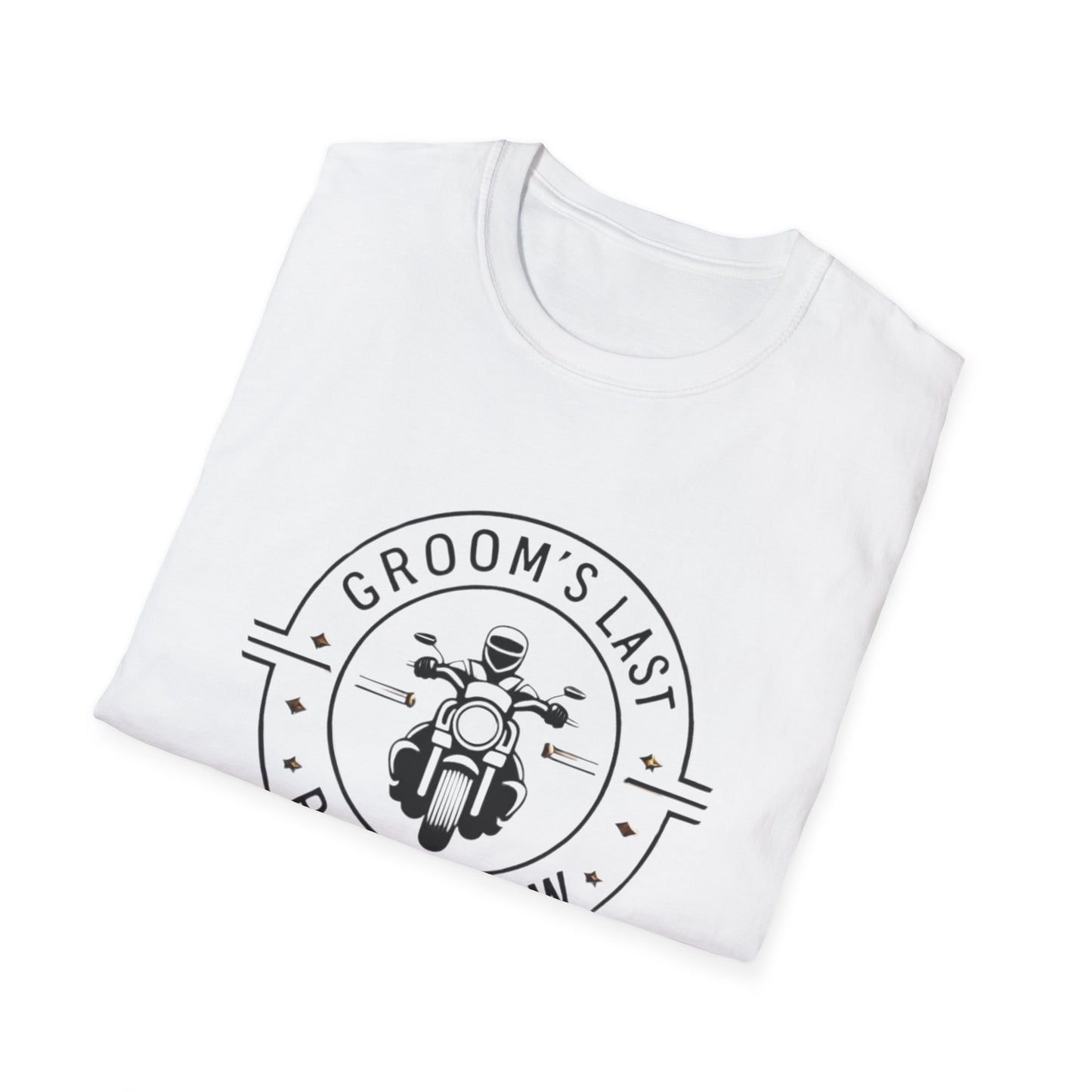Groom's Last Ride T-Shirt | Bachelor Party Apparel, Unisex Casual Wear, Fun Wedding Outfit, Ride Crew Shirt