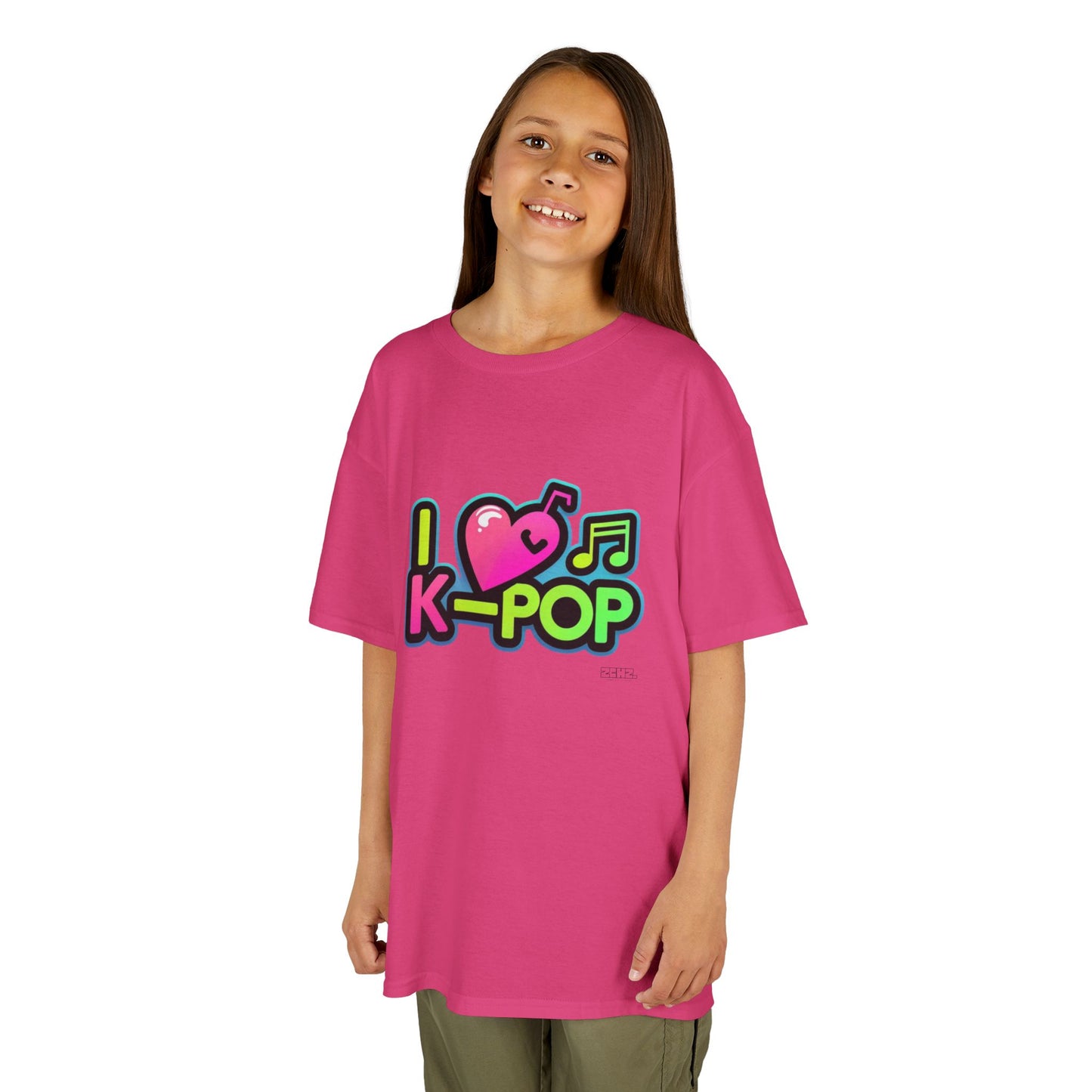 Kids K-Pop Tee, Fun T-Shirt, Music Lover Apparel, Birthday Gift, Youth Casual Wear, Trendy Kids Clothing