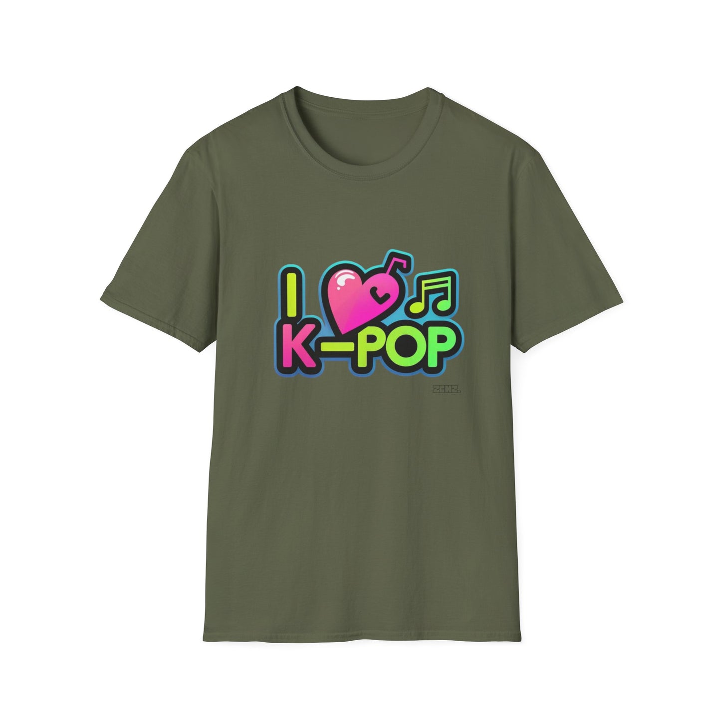I Love K-Pop - Softstyle T-Shirt