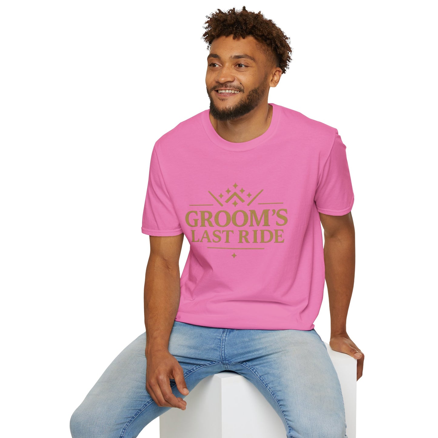 Grooms Last Ride - Unisex Heavy Cotton Tee