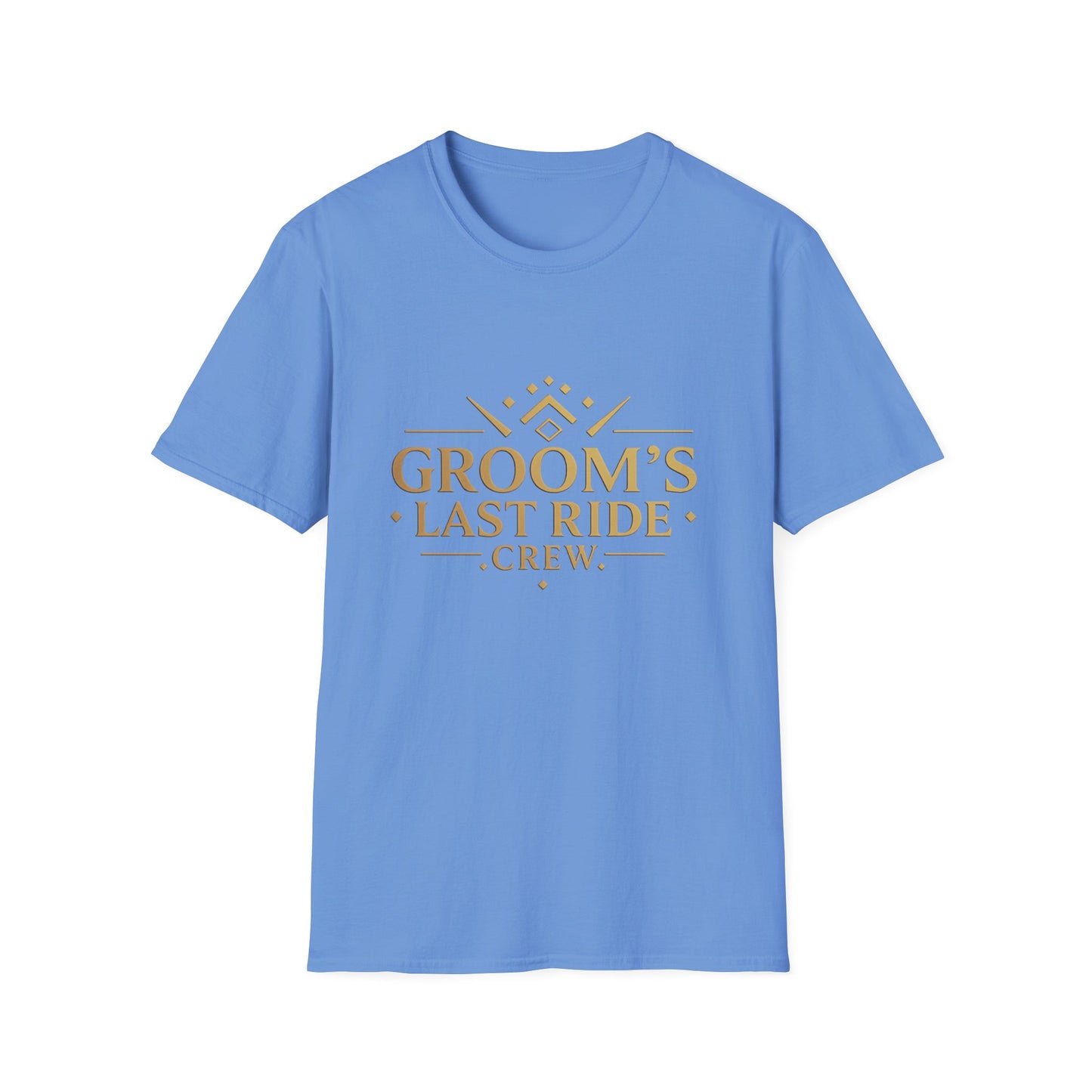 Grooms Last Ride Crew 2 - Unisex Heavy Cotton Tee