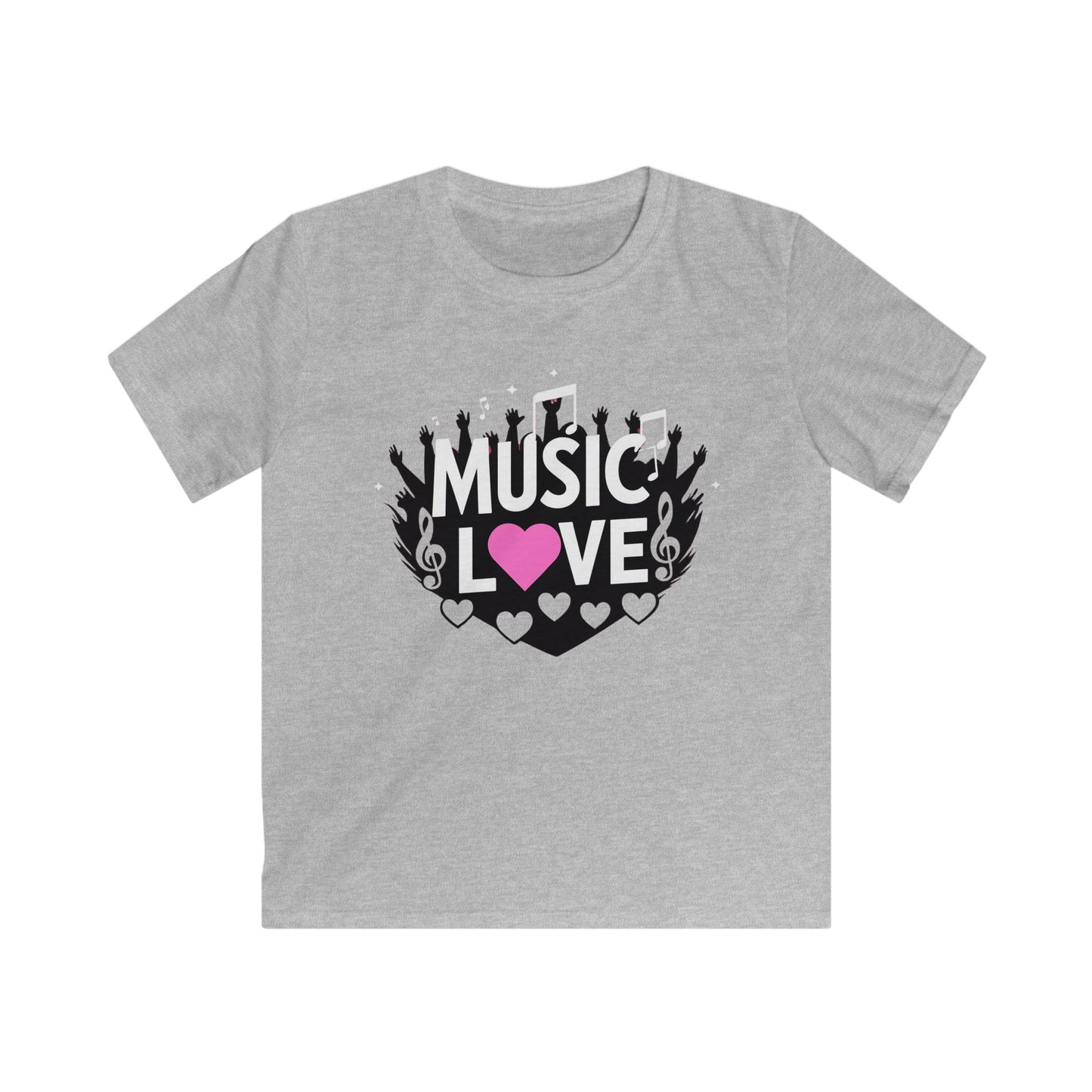 Music Love concert kids t-shirt