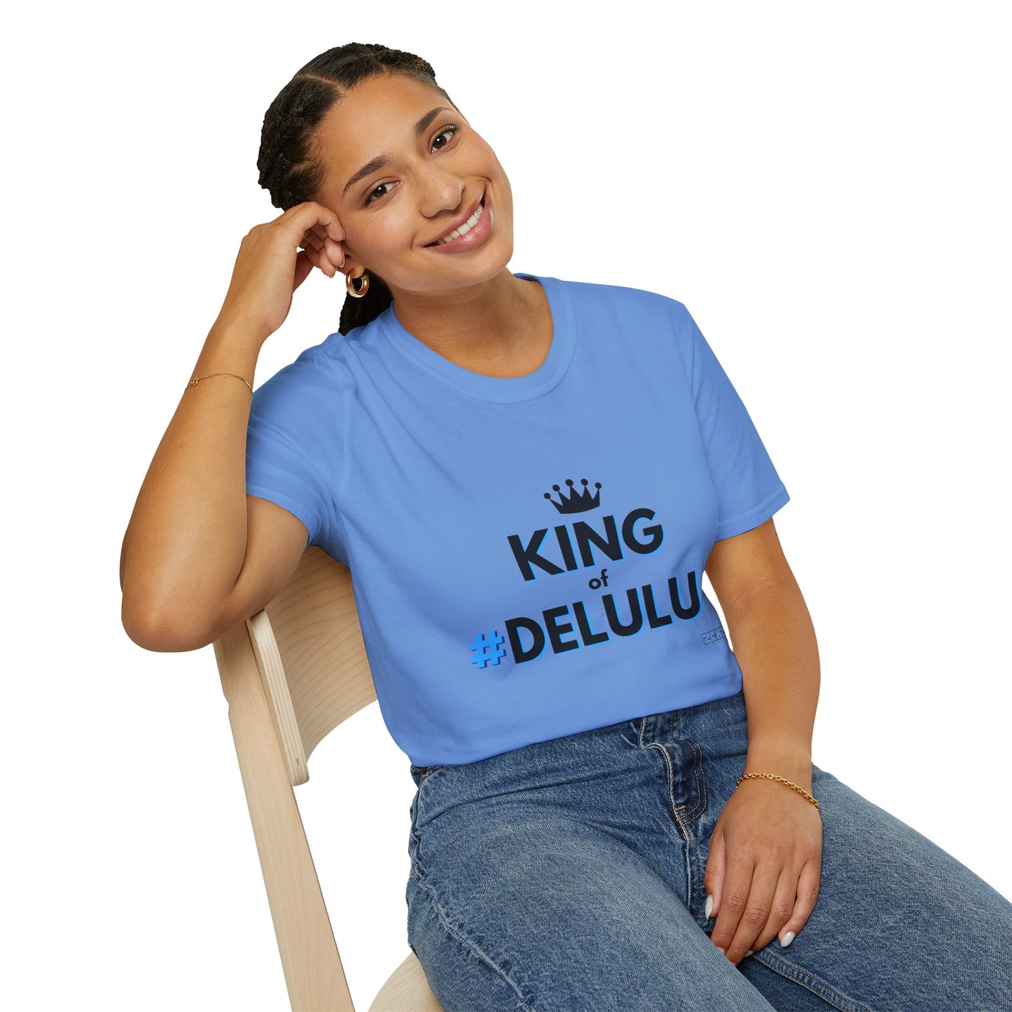 KING of DELULU - Soft style T-Shirt