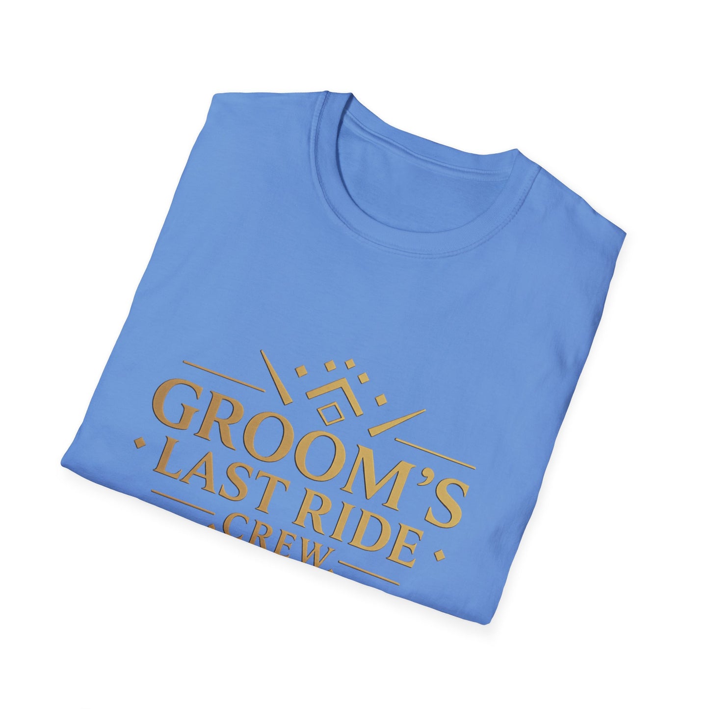Grooms Last Ride Crew 2 - Unisex Heavy Cotton Tee