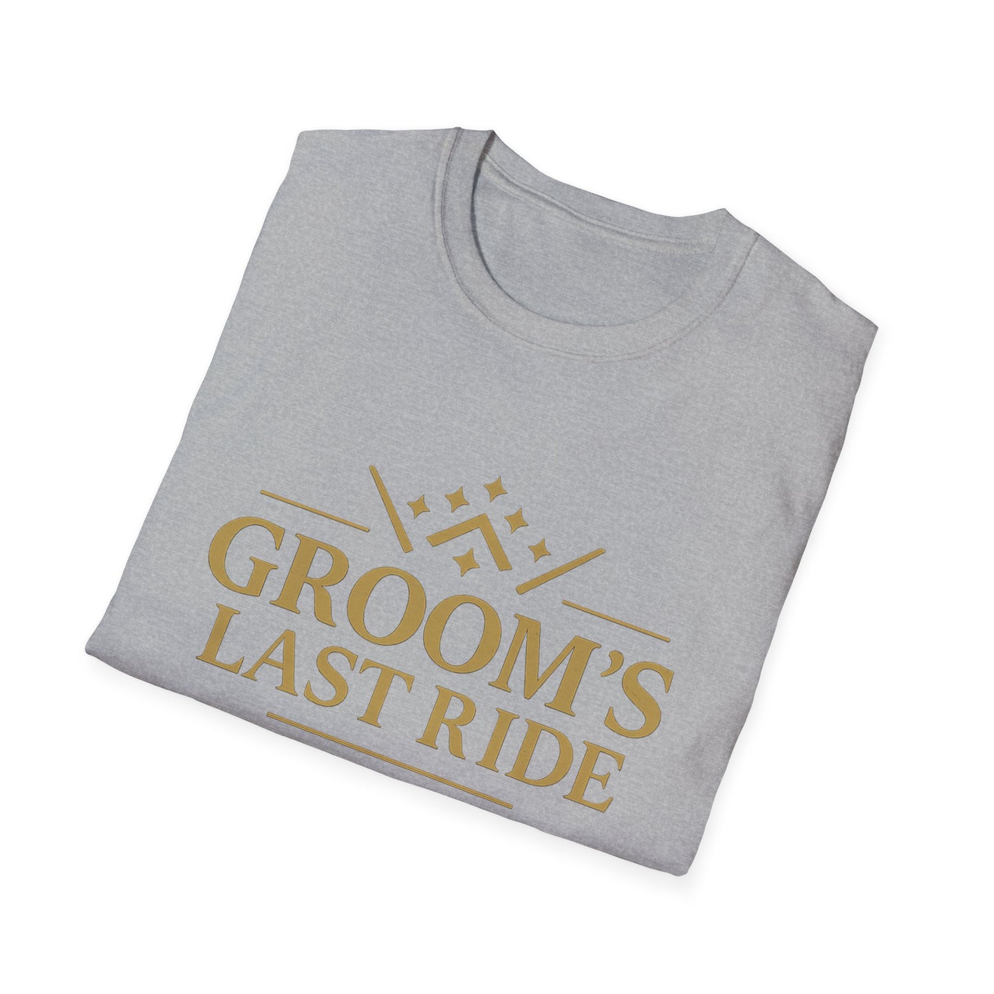 Grooms Last Ride - Unisex Heavy Cotton Tee
