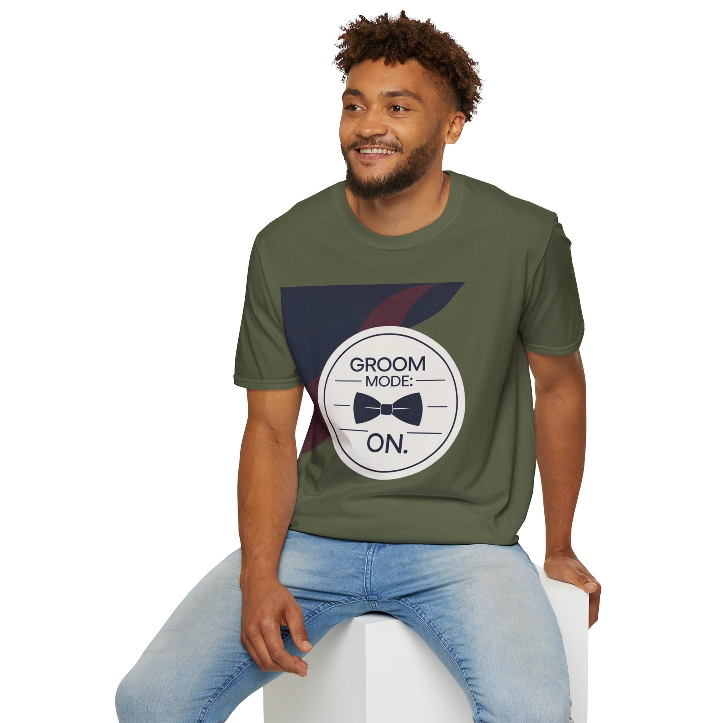 Groom Mode ON 2 - Unisex Heavy Cotton Tee