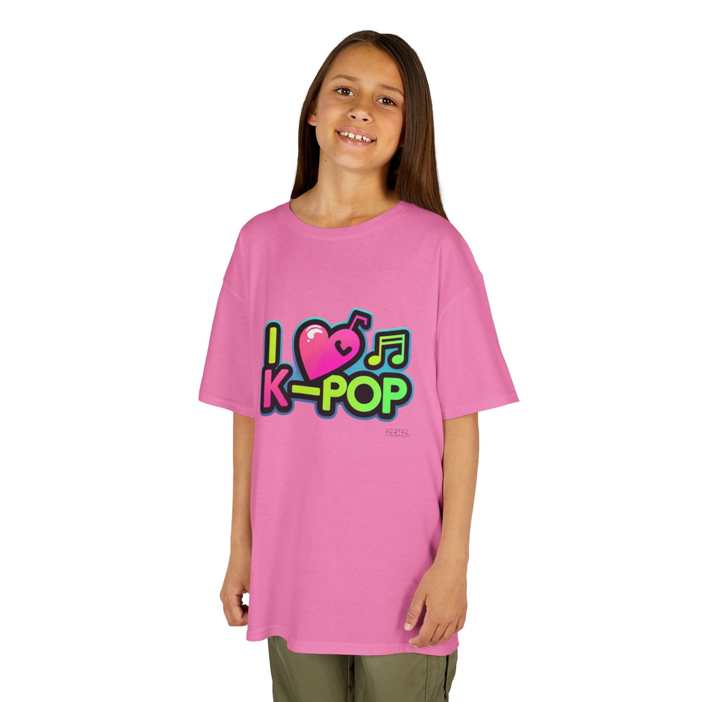 Kids K-Pop Tee, Fun T-Shirt, Music Lover Apparel, Birthday Gift, Youth Casual Wear, Trendy Kids Clothing
