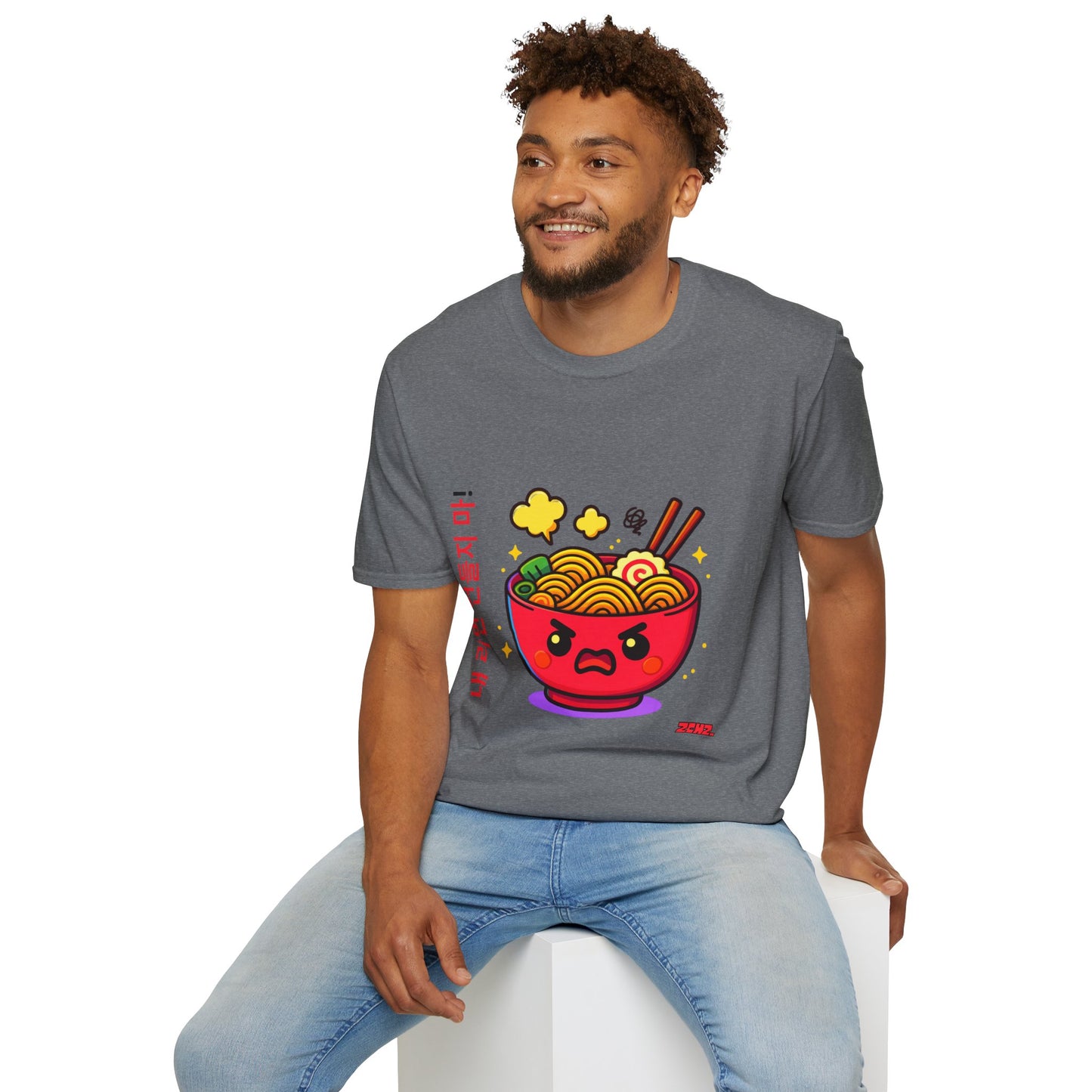 Angry K-pop Ramen - Soft style T-Shirt